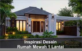 Dibanding dua rumah di atas air sebelumnya rumah di atas air satu ini memiliki bentuk dan tampilan yang kental dengan desain futuristik. 5 Inspirasi Desain Rumah Mewah 1 Lantai Pilihan Arsimedia