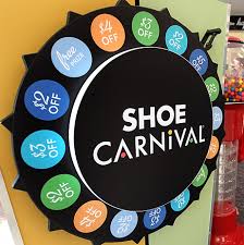 Redeemable for merchandise only online or at any shoe carnival location. Shoe Carnival World Footwear