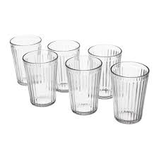 Vardagen Glass Clear Glass Volume 10 Oz Package Quantity 6 Pack Ikea Glassware Ikea Vardagen Glass
