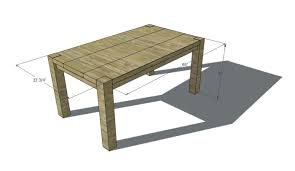 Free Woodworking Plans To Build A Crate Barrel Inspired Big Sur Coastal Collection Dining Table The Design Confidential Dining Table Dining Room Table Diy Dining Table