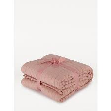 Accentuate the look with blankets , quilted & patchwork throws. Pink Embroidered Velvet Throw Home George At Asda