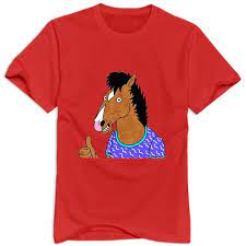 Stabe Mens Bojack Horseman Logo T Shirt Unique Novelty Tshirt Logo Cheap T Shirts T Shirt