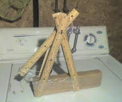 Build A Trebuchet In Five Minutes Simple Machines Building Duct Tape