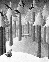 Black And White Children Black And White Illustrations For Children By Alenka Sottler Black And White Illustration Black And White Drawing Children Illustration