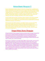 Maybe you would like to learn more about one of these? Bahan Bantu Mengajar 2