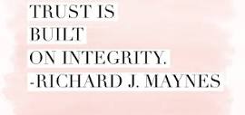 Trust is built on integrity - Latter-day Saint Scripture of the Day