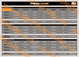 p90x3 workout schedule free pdf