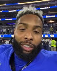 Odell Beckham Jr was fired up after the win vs. the Arizona Cardinals 🔥 On  to the Tampa Bay Buccaneers!