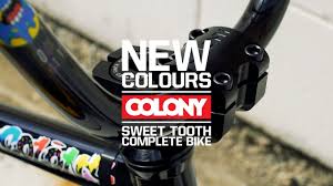 Alex is one of the most well known riders from australia and is also part of the luxbmx team.his riding consistently blows everyone away and we are stoked to have him aboard. Colony Sweet Tooth Pro Gloss Black New Colours Youtube