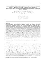 Tentukan tema karya, misalnya tentang keragaman budaya di indonesia. Pdf Studi Pelapisan Tembaga Pada Bahan Non Logam Untuk Aplikasi Produk Kerajinan Dengan Metode Electroforming