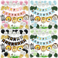 Tierspuren drucken tierspuren des waldes bedruckbar. 30 Tlg Xxl Tierspuren Spuren Safari Kinder Geburtstag Dschungel Party Deko Ebay