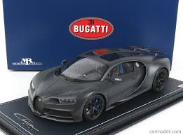 Mr Models Bug08 110 Scale 1 18 Bugatti Chiron Sky View 110 Ans Geneva Motorshow 2019 Con Vetrina With Showcase Matt Grey Carbon Bugatti Chiron Bugatti Sky View