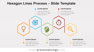 I have a google presentation with many slides. Hexagon Lines Process For Powerpoint And Google Slides Presentationgo