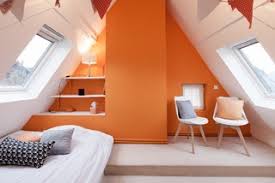 Chambre Avec Un Mur Orange Photos Et Idees Deco De Chambres Novembre 2020 Houzz Fr