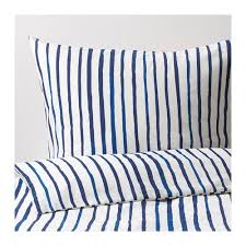 Songlerka Pododeyalnik I 1 Navolochka V Polosku Sinij Belyj 150x200 50x70 Sm Kupit V Internet Magazine Ikea Duvet Covers Blue Duvet Cover Pillow Cases