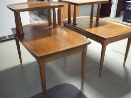 Vintage mid century round coffee table by deilcraft of kitchener, on c. 130 Deilcraft Danish Modern 2 Tier End Tables End Tables Tiered End Table Retro Furniture