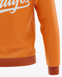 Download Men S Bomber Jacket With T Shirt Mockup Back View In Apparel Mockups On Yellow Images Object Mockups