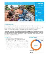 Maybe you would like to learn more about one of these? Unicef Benin Covid 19 Situation Report No 19 8 21 August 2020 Benin Reliefweb