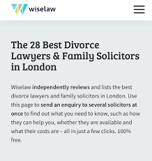 It's important to spend an adequate amount of time researching and vetting several divorce attorneys before you hire one. Specialists Family Lawyers And Divorce Solicitors In West London