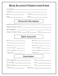 6 Bank Account Word Forms Word Excel Pdf Templates Employment Form Real Estate Forms Account Verification