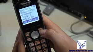 The default phone lock number is 0000. Panasonic Cordless How To Use Kx Wt126 Kx Wt125 By Dove Communications Inc