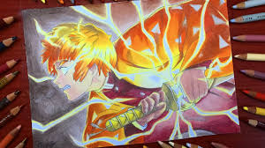 Speed Drawing Zenitsu Agatsuma Lightning Katana Demon Slayer Hd Youtube How to draw zenitsu from kimetsu no yaiba step by step tutorial the7kart please subscribe🤗  like  and  share  follow me on instagram. speed drawing zenitsu agatsuma lightning katana demon slayer hd