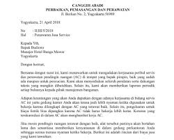Demikian proposal penawaran perbaikan dan perawatan ac (air conditioner) ini kami buat, atas waktu dan perhatiannya kami ucapkan terimakasih. Contoh Surat Penawaran Service Ac Contoh Surat