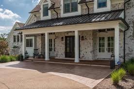 The result is a modern design with a lot of shine. House Tour An Absolutely Gorgeous Transitional Farmhouse In Tennessee Whitewash Brick House Exterior Brick Brick Farmhouse