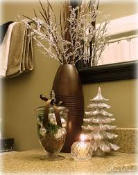 Bathroom Christmas Decor By Dining Delight Via Flickr Christmas Bathroom Decor Christmas Decorations Holiday Wall Decor
