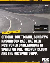 Nascar postpones more races due to coronavirus. Nascar On Fox Due To Rain Nascar Cup Series Racing At Talladega Has Been Postponed Facebook