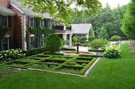 Pin By Shop Botanik On Outdoor Living Exterior Design Formal Garden Design Landscape Design Traditional Landscape