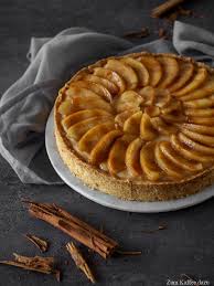 Apple Tart With Caramel Apfeltarte Mit Karamell Apple Tart With Caramel With Coffee Crispy Bett Apple Recipes Easy Caramel Apple Crisp Apple Recipes