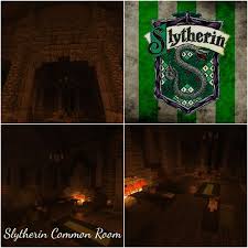I've long believed the slytherin common room is the coolest of all the common rooms. Slytherin Common Room Harry Potter Minecraft Map