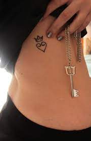 50 Super Cute Tattoo Designs For Girls Lava360 Keyblade Tattoo Crown Tattoo Design Kingdom Hearts Tattoo