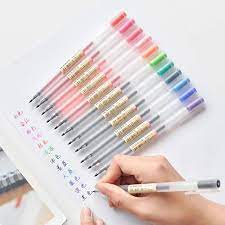 This web site is operated by muji u.s.a. Muji Style Gel Pens Set Of 12 Otrio Stationery Gifts