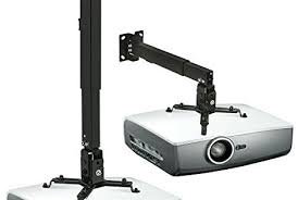 Mountit Wall Or Ceiling Projector Mount With Universal Lcddlp Mounting For Epson Optoma Benq Viewsonic Project Ceiling Projector Projector Mount Best Projector