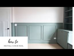 To determine how much you need, decide how high you want to install the molding and measure the perimeter of the room at that height, and then add an additional 10 percent to the. How To Install Chair Rail Molding Lagu Mp3 Mp3 Dragon