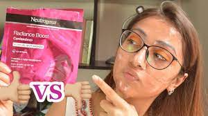 Neutrogena Radiance Boost Hydrogel Maske Jel Maske Denedim Ilk Izlenim Youtube