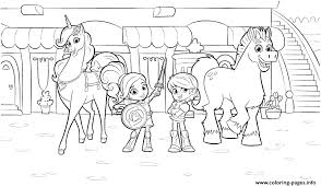 Coloring pages knight sword page free nella the. Nella The Princess Knight And Friends Coloring Pages Printable