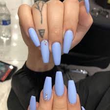 100 Fabulous Nail Art Design Ideas You Must Try In 2020 Page 15 Of 50 Life Tillage In 2020 Blue Acrylic Nails Pretty Acrylic Nails Light Blue Nails