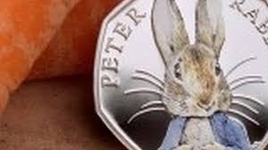 2020 Peter Rabbit Beatrix Potter Bu 50P | Chards