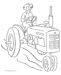 Farm Coloring Pages Tractor Coloring Pages Farm Coloring Pages Farm Animal Coloring Pages