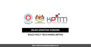 Kolej uniti welcomes you to our website and invites you to explore job opportunities, learn about the university, and apply for the post.for those who want to excel in their careers, in kolej uniti port dickson, we offer dynamic career opportunities. Jawatan Kosong Terkini Kolej Poly Tech Mara Kptm Kerja Kosong Kerajaan Swasta