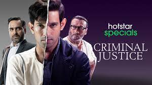 However, in an evening earlier than regular surgery. Criminal Justice Web Series Watch First Episode For Free On Hotstar Uk