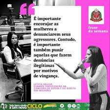 Quando foge do script e escorrega nas palavras, respira demoradamente e sorri. Lei Maria Da Penha Nao E Instrumento De Vinganca Leticia Aguiar Aqui E Trabalho