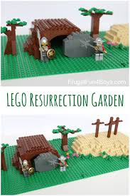 Build A Lego Resurrection Garden Frugal Fun For Boys And Girls Easter Activities For Kids Lego Easter Easter Activities