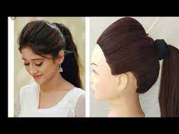 Easy To Make High Ponytail Inspired By Naira Easy Hairstyle For College Office Outgoing Girls Youtu Easy Hairstyles Diy Hairstyles Easy Pony Hairstyles
