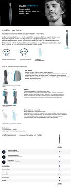 Braun Cruzer Precision Sakal Kesme Ve Sekillendirme Sakal Stil Erkek Bakim