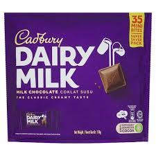 Tart cadbury shah alam, shah alam, malaysia. Cadbury Dairy Milk Milk Chocolate 35 Mini Bites 158g Tesco Groceries
