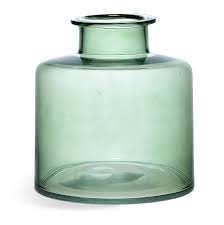 Our apothecary bottles are popular for rustic flower displays, confectionery, window displays, television and theatre sets, photo shoots, craft projects. Castleford Wide Forest Bottle Glass Vase Neptune